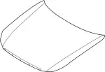 F5100EG0MM - : Hood for INFINITI: M35, M45 Image