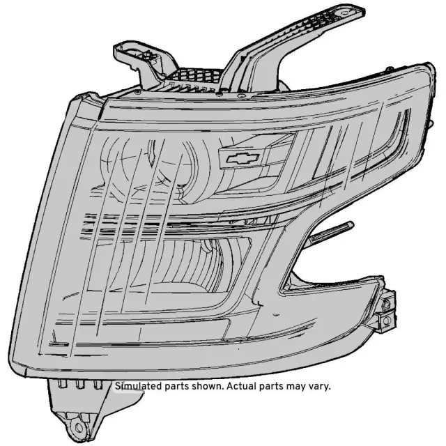 84582609 - Electrical: Headlamp Assembly for GM Image