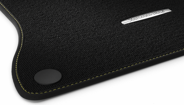 11768084001C32 - : Velour Floor Mats Sportiv, Set, 4-Piece for Mercedes-Benz Image