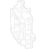 1905050600 - Radiator: Air Deflector Box for Mercedes-Benz: AMG GT, AMG GT Black Series, AMG GT C, AMG GT R, AMG GT S Image