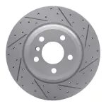 83031109R - : DFC Geoperformance Rotor - Drilled and Slotted for DYNAMIC FRICTION Image