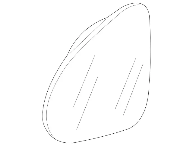 2218102021 - Front Doors: Mirror Shell for Mercedes-Benz: 300S, CL550, CL600, CL63 AMG, CL65 AMG, S400, S600, S63 AMG Image image