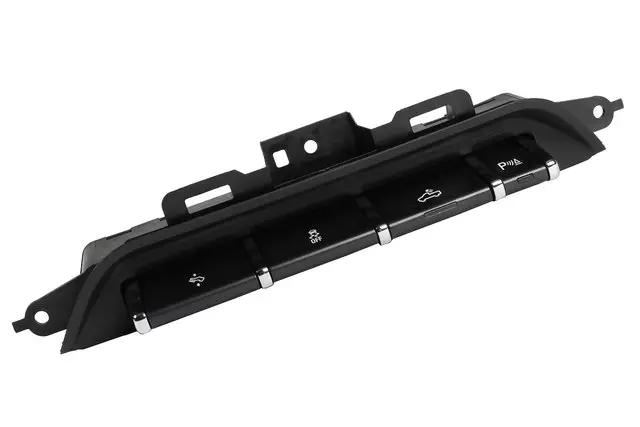 84347203 - : Part# 84347203 Black Carbon Metallic Vehicle Stability Control System Switch for Chevrolet: Silverado 1500, Silverado 1500 LD, Silverado 2500 HD, Silverado 3500 HD | GMC: Sierra 1500, Sierra 1500 Limited, Sierra 2500 HD, Sierra 3500 HD Image