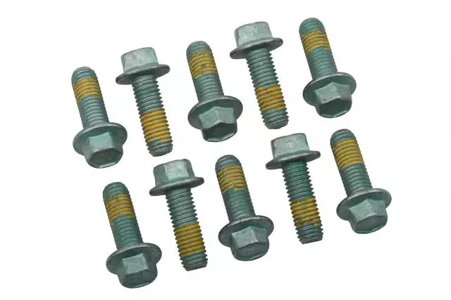 25823358 - : Rear Brake Caliper Bolt for Cadillac: Escalade, Escalade ESV, Escalade EXT | Chevrolet: Avalanche, Silverado 1500, Silverado 1500 LD, Suburban, Suburban 1500, Tahoe | GMC: Sierra 1500, Sierra 1500 Limited, Yukon, Yukon XL, Yukon XL 1500 Image
