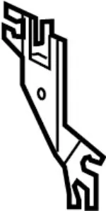 491901MA0A - Steering: Reservoir Support Bracket for Infiniti Image