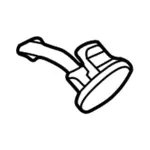 AE5Z54672A40BA - Body: Upper Center Pillar Trim Cap for Lincoln: MKZ Image