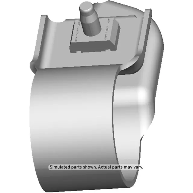 25827252 - : Catalytic Converter Hanger Clamp for Buick: Enclave | Chevrolet: Traverse | GMC: Acadia | Saturn: Outlook Image