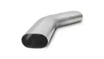 13192 - : 3.5in.SSOval45DgHrzMndrlBnd for Vibrant Image