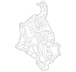 1120100033 - Engine: Front Cover for Mercedes-Benz: CL 500, CL 55 AMG&amp;reg;, CLK 320, CLK 430, CLK 55 AMG&amp;reg;, G 500, G 55 AMG&amp;reg;, ML 320, ML 430, ML 500, ML 55 AMG&amp;reg;, R 500, S 430, S 500, S 55 AMG&amp;reg;, SL 500, SLK 320 Image image