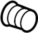 40702CD001 - : Tire Pressure Monitoring System (TPMS) Sensor Grommet for INFINITI: FX35, FX45, G35, M35, M45, Q45, QX56 Image