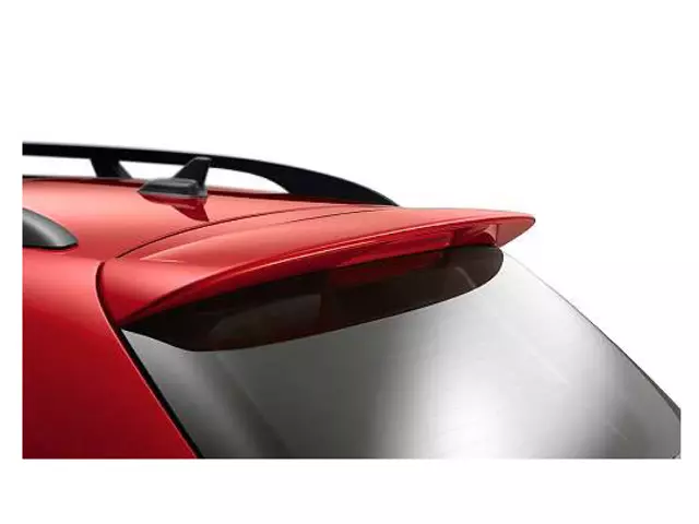 1K9071640GRU - : Hatch Top Spoiler - Primed for Volkswagen: Jetta Image