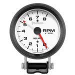 5780 - : GAUGE, TACHOMETER, 3 3/4", 8K RPM, PEDESTAL W/ RED LINE, PHANTOM for AutoMeter Image