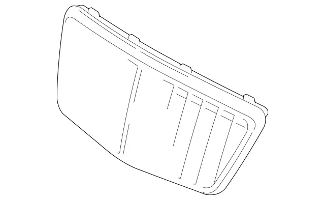 21188005839040 - Attachment Parts: Trim for Mercedes-Benz: E320, E500, E55 AMG Image