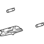 8A6Z13776A - : Dome Lamp for Ford: Focus, Transit Connect Image