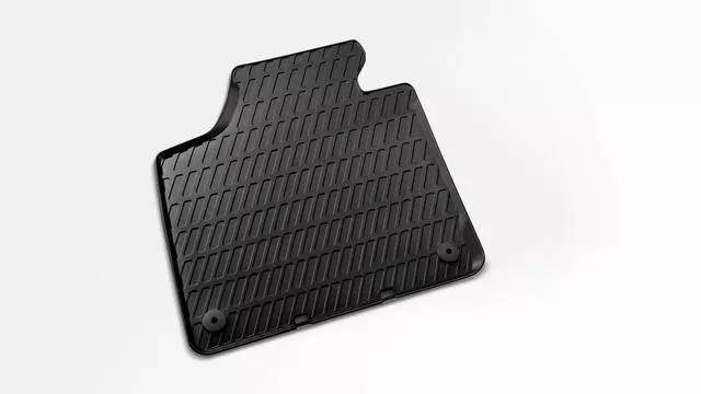 All-Weather Floor Mats (Rear) - Black - Audi (8V5-061-512-041)