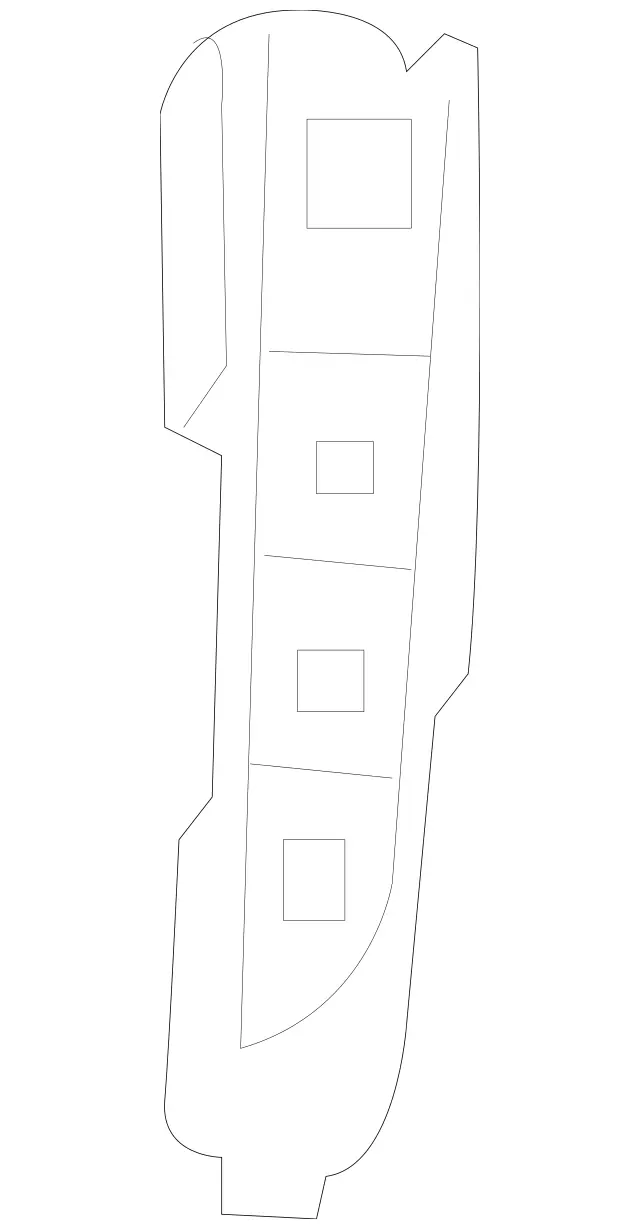 2139052203 - Electrical System: Switch Block for Mercedes-Benz: C43 AMG, C450 AMG, C63 AMG, C63 AMG S, CLS53 AMG, E53 AMG, E63 AMG S Image image