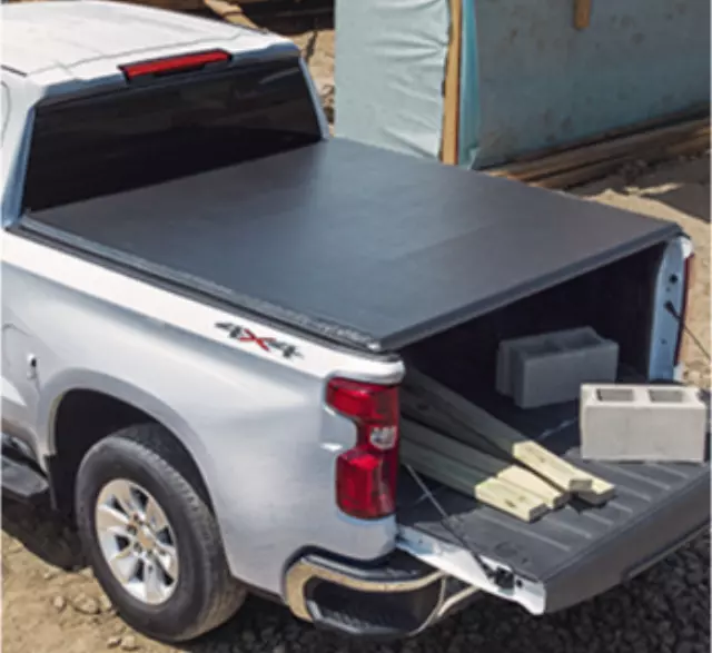 19416979 - : Bed Tonneau Cover By Advantage- Soft for Chevrolet: Silverado 1500, Silverado 1500 LTD | GMC: Sierra 1500, Sierra 1500 Limited Image