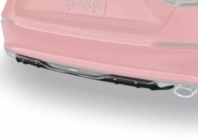 8F24T20100 - : Hpd Rear Under-Body Spoiler - Berlina Black for Honda: Civic Image