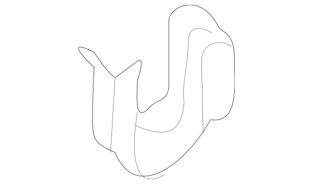 129880978 - Panelling: Clamp for Mercedes-Benz: C230, C240, C250, C280, C300, C32 AMG, C320, C350, C55 AMG, GLK250, GLK350 Image image