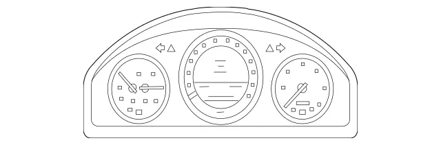 2049006213 - : Instrument Cluster for Mercedes-Benz Image