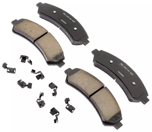 19428246 - : Ceramic Front Disc Brake Pad Kit with Springs for GM Image