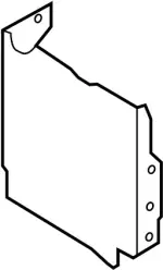 244311MG0A - Electrical: Battery Cover for INFINITI: M35h | Infiniti: Q70 Image image