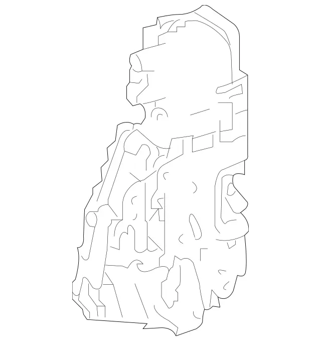 2517200335 - Body: Lock Assembly for Mercedes-Benz Image