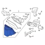 LC3Z9A612D - : Lower Housing for Ford: F-250 Super Duty, F-350 Super Duty Image