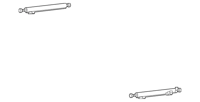 2058000600 - Soft Top: Hydraulic Cylinder for Mercedes-Benz: C43 AMG, C63 AMG, C63 AMG S, E400, E450, E53 AMG Image image