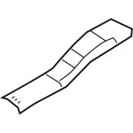 AE9Z7413228AC - Body: Door Sill Plate for Lincoln: MKT Image