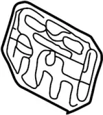 76730AG000 - Body: Center Support for Infiniti Image