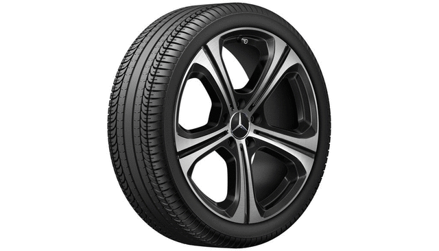 20640153007X23 - Suspension: 5-Spoke Wheel, Front Axle 7.5 J x 19 ET 40 for Mercedes-Benz: C 300, C 43 AMG&amp;reg;, C 63 AMG&amp;reg; S E Performance Image image