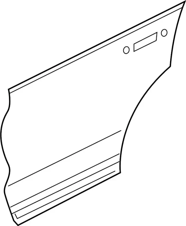 H21525NAMA - Body: Outer Panel for INFINITI: QX50, QX55 Image