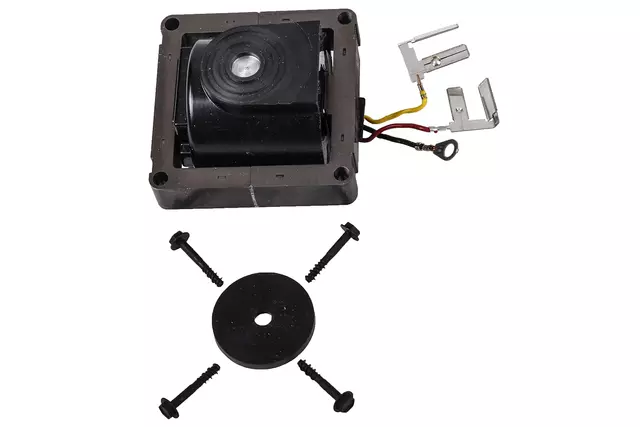 12498335 - Electrical: Ignition Coil for Buick: Regal, Riviera | Cadillac: Allante, Brougham, DeVille, Eldorado, Fleetwood, Seville | Chevrolet: Astro, Blazer, C/K Pickup, Camaro, Caprice, Celebrity, El Camino, G10, G20, G30, Impala, K5 Blazer, Monte Carlo, P20, P30, R10, R20, R2500, R30, R3500, Suburban C10, Suburban C20, Suburban K10, Suburban K20, Suburban R10, Suburban R1500, Suburban R20, Suburban R2500, Suburban V10, Suburban V1500, Suburban V20, Suburban V2500, V10, V20, V30, V3500 | GMC: C1500 Pickup, C2500 Pickup, C3500 Pickup, Caballero, G1500, G2500, G3500, Jimmy, K1500 Pickup, K2500 Pickup, K3500 Pickup, P2500, P3500, R1500 Pickup, R2500 Pickup, R3500 Pickup, Safari, Suburban C1500, Suburban C2500, Suburban K1500, Suburban K2500, Suburban R1500, Suburban R2500, V1500, V1500 Suburban, V2500, V2500 Suburban, V3500 | Oldsmobile: 98, Custom Cruiser, Cutlass Calais, Cutlass Salon, Cutlass Supreme, Delta 88, Omega, Toronado | Pontiac: Bonneville, Firebird, Grand Prix, Parisienne Image