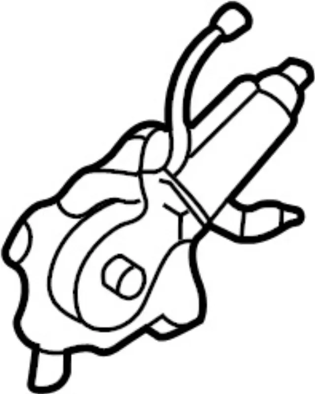 807313J105 - Body: Motor for INFINITI: G20, QX4 Image