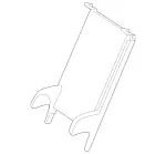 21397301009051 - : Cover, Armrest for Mercedes-Benz Image