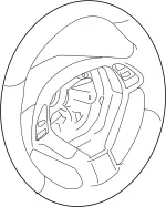 484301CA1A - : Steering Wheel for Infiniti Image