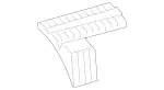 2126923960 - Trim and Lining: Absorber for Mercedes-Benz Image