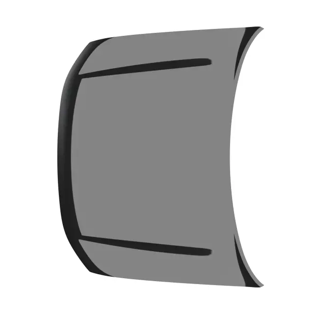 68465258AD - Body Sheet Metal Except Doors: Hood for Jeep: Grand Cherokee, Grand Cherokee L Image