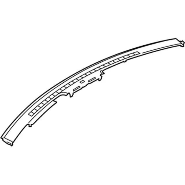 HR3Z63044E82AA - : Defroster Grille for Ford: Mustang Image