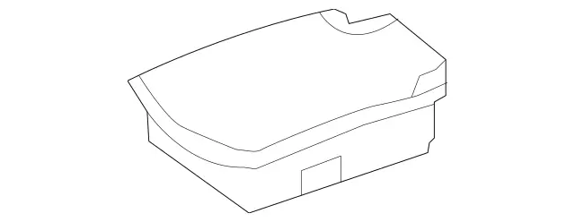 25168013529D53 - Body: Housing for Mercedes-Benz Image