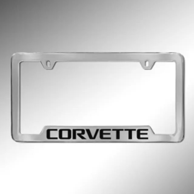 19330389 - Exterior: License Plate Frame, Chrome for GM Image