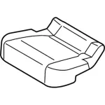KC3Z2663804MA - Body: Cushion Cover for Ford: F-250 Super Duty, F-350 Super Duty, F-450 Super Duty Image