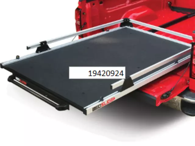 19420924 - Exterior: Bed Sliding Tray By Bedslideandreg for Chevrolet: Silverado 1500, Silverado 1500 LTD, Silverado 2500 HD, Silverado 3500 HD | GMC: Sierra 1500, Sierra 1500 Limited, Sierra 2500 HD, Sierra 3500 HD Image