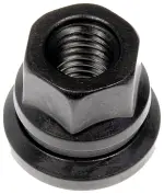 611172 - : Wheel Nut M12-1.75 Flanged Flat Face - 19mm Hex, 22.5mm Length for Dorman Image