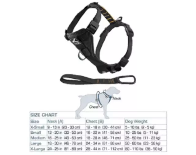 F75AM900 - Interior: Pet Harness W/Seat Belt Tether - Black - Small for Genesis: G70, G80, G90, GV60, GV70, GV80 | Hyundai: Accent, Elantra, Ioniq, Ioniq 5, Ioniq 6, Kona, Kona Electric, Nexo, Palisade, Santa Cruz, Santa Fe, Santa Fe Sport, Santa Fe XL, Sonata, Tucson, Veloster, Veloster N, Venue, Veracruz Image