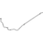 YF37637 - : Low Pressure A/C Tube Assembly for Ford: Explorer, Police Interceptor Utility Image