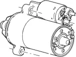 8U2Z11V002BARM - : Starter for Ford: F-150, F-150 Heritage, F-250, F-250 Super Duty Image
