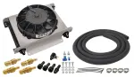 13960 - : 25 Row Hyper-Cool Remote Transmission Cooler Kit, -6AN for Derale Image