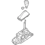 CT4Z7210MD - Body: Shifter Assembly for Ford: Edge, Explorer Image